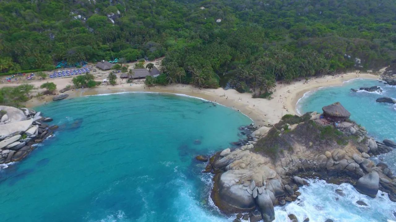 Campsite Cabo San Juan Del Guia Hotel Santa Marta  Colombia